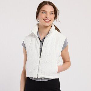 Thread & Supply Cropped Light Puffer Vest